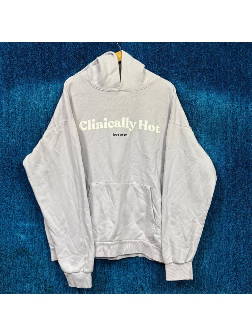 Lemme “Clinically Hot” Graphic Hoodie Size 2XL